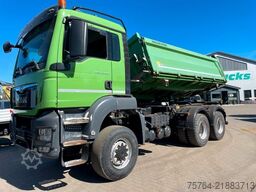 MAN TGS 26.460 / Meiller Stahl 3-Seitenkipper/6x6/AP