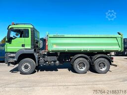 MAN TGS 26.460 / Meiller Stahl 3-Seitenkipper/6x6/AP