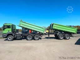 MAN TGS 26.460 / Meiller Stahl 3-Seitenkipper/6x6/AP