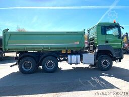 MAN TGS 26.460 / Meiller Stahl 3-Seitenkipper/6x6/AP