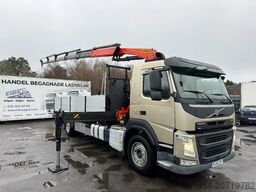 Volvo FM 11.330 4x2, Flatbed-truck with 18t/m Crane, ...