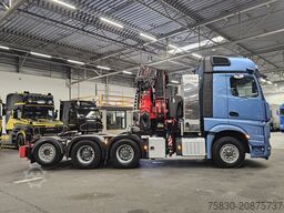 Mercedes-Benz 3353 8x6 / FASSI 71 T/M + JIB / CRANE / KRAN