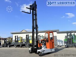 Hubtex DQ45G DUPLEX 5000 FORK-POSITIONER CABIN