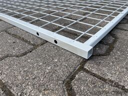 2.200 x 1.200 mm/ Maschenweite: 60 x 50 mm/ cremeweiß