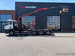 MAN TGS 35.460 8x4 Haaksysteem / Z kraan Euro 6