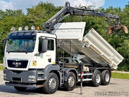 MAN TGS 35.440 * KIPPER 5,60m + KRAN/FUNK * 8x4 *TOP