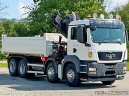 MAN TGS 35.440 * KIPPER 5,60m + KRAN/FUNK * 8x4 *TOP