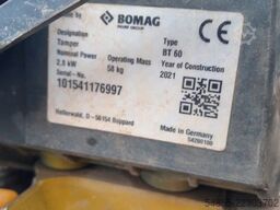 BOMAG BOMAG STAMPFER BT60 / 23CM