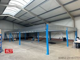 5x10m Lagerbühne , Belastung : 500kg/qm Unterkante: 3m ,ca. 50qm , Systembühne