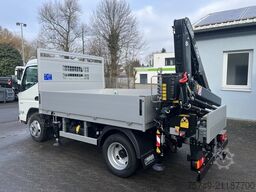 Fuso 6S15 Pritsche 2.8m Heckkran 4xhydr+1xman. Funk!