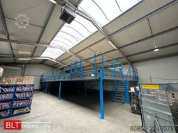 5x10m Lagerbühne , Belastung : 500kg/qm Unterkante: 2,5m , ca. 50qm Systembühne
