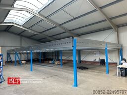 10x25m Lagerbühne , Belastung : 500kg/qm Unterkante: 3,0m , ca. 250qm Systembühne