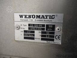Webomatic Mobile Double Chamber Vacuum m Type: CD 120-PR
