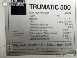 TRUMPF TRUMATIC 500