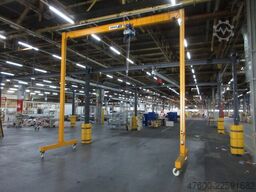 Abus LPK Portalkran Hallenkran Bockkran 4,8x5m 1000Kg 1t Abus Kettenzug rollbar