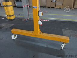 Abus LPK Portalkran Hallenkran Bockkran 4,8x5m 1000Kg 1t Abus Kettenzug rollbar