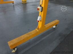 Abus LPK Portalkran Hallenkran Bockkran 4,8x5m 1000Kg 1t Abus Kettenzug rollbar