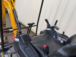 JCB 16C-1 /2022 BJ/ 991 H / verbr. Laufwerk/2xLöffel