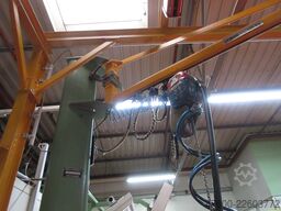 Demag KBK Kran Drehkran Hallenkran 2,5m Demag KBK1 125Kg + Demag PK Kettenzug