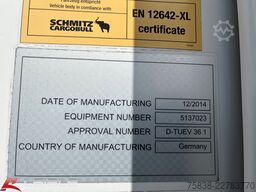 SCHMITZ CARGOBULL SKO 24*Doppelstock*Blumenbreite*Liftachse*
