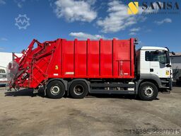 MAN TGS 28.320/6x2/ZÖLLER/Hecklader/Containe