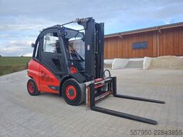 Linde H 50/600 Diesel Triplex Zinkenversteller