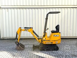 JCB 8008 CTS / 2021 BJ / 733 H / 2 x Löffel