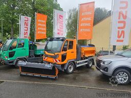 MULTICAR M31 C 4x4 mit Schneeschild + Silostreuer