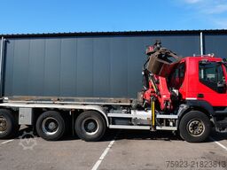 Iveco Trakker 410 8x4 Cable system with Crane