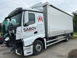 MERCEDES-BENZ ACTROS 1833 4X2, SCHIEBEPLANE, LADEBORDWAND, EDSCHA-VERDECK,