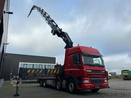 DAF CF 85.410 8x2 Hiab 1055-8+Fly jib Euro 5