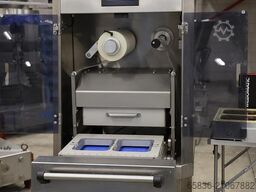 Webomatic TL250 traysealer with Oxygen safe pump