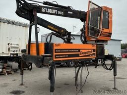 PLATEAU-WECHSELPRITSCHE MIT LOGLIFT 140S INKL. ROTATOR UND GREIFER