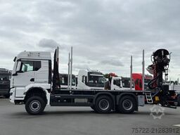 MAN TGS 33.520 6x6 BL Kurzholz Plattform Epsilon Kran