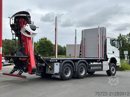 MAN TGS 33.520 6x6 BL Kurzholz Plattform Epsilon Kran