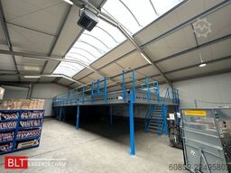 10x10m Lagerbühne , Belastung : 500kg/qm Unterkante: 3m ,ca. 100qm , Systembühne