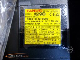 Fanuc A06B-0142-B088 AC Servo Motor - ! -