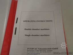 Intervac Twin Chamber Vacuum Packer Type: INV 11/11