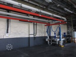 Demag Portalkran KBK2 + Saugheber 50KG Vacuumpumpe 50KG  + Stahlbau 9,3x3m