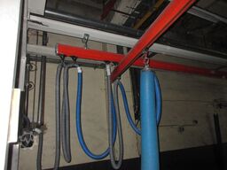 Demag Portalkran KBK2 + Saugheber 2x50KG Vacuumpumpe 2x 50KG  + Stahlbau 18,2x3m