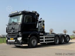 Mercedes-Benz Arocs 3745 8x4 TRIPLE HMF Z KRAAN/HAAK!! ZERO E...