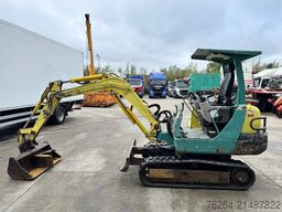 Yanmar B25V snelwissel + 2 bakken