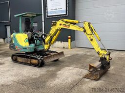 Yanmar B25V snelwissel + 2 bakken