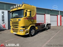 SCANIA R 560 6x2*4HSA*Meiller Haken*Lift-Lenkachs*Cam*