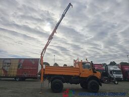Unimog U2150 4x4 Kran abnehmbar Palfinger Hakenhöhe 10m