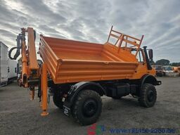 Unimog U2150 4x4 Kran abnehmbar Palfinger Hakenhöhe 10m