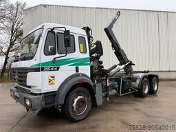 MERCEDES-BENZ SK 2544 / V8 / RETARDER / Kran Hiab 081 AW