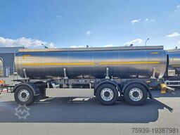 Edelstahltankanhänger - 3 Kammern - ISOLIERT