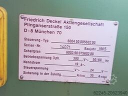 Deckel FP4A NC milling machine Deckel FP4A