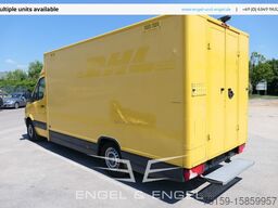 mercedes-benz SPRINTER 310 CDI MAXI EURO-5 KOFFER DURCHGANG REGALE KAMERA